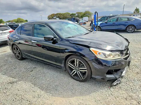 1HGCR2F56HA039278 — 2017 Honda Accord, фото 4 с аукциона Copart 13.10.2026, Передняя часть