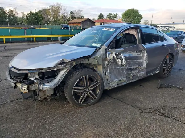 1HGCR3F90HA028009 — 2017 Honda Accord, Передняя часть (Front End), фото до ремонта