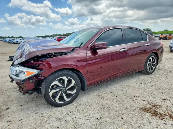 1HGCR3F82HA044106 — 2017 Honda Accord, Передняя часть (Front End), фото до ремонта