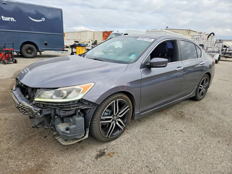 2017 Honda Accord VIN 1HGCR2F10HA120063 фото 1