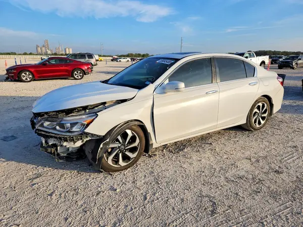 1HGCR2F82HA024254 — 2017 Honda Accord, Передняя часть (Front End), фото до ремонта