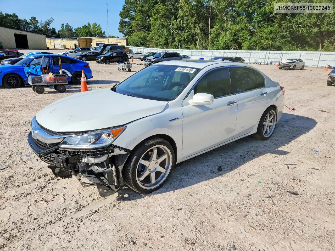 2017 Honda Accord Hybrid Exl VIN JHMCR6F58HC029246 фото 1