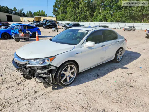 2017 Honda Accord Hybrid Exl VIN JHMCR6F58HC029246 фото 1