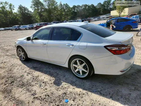 2017 Honda Accord Hybrid Exl VIN JHMCR6F58HC029246 фото 2