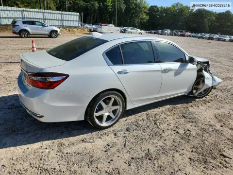 2017 Honda Accord Hybrid Exl VIN JHMCR6F58HC029246 фото 3