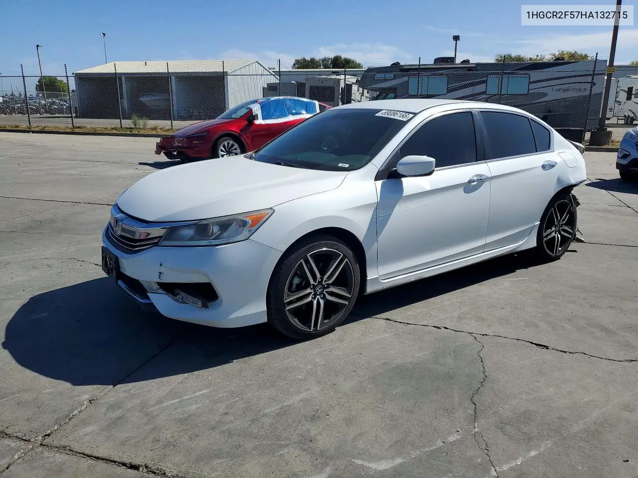 2017 Honda Accord Sport VIN 1HGCR2F57HA132715 фото 1