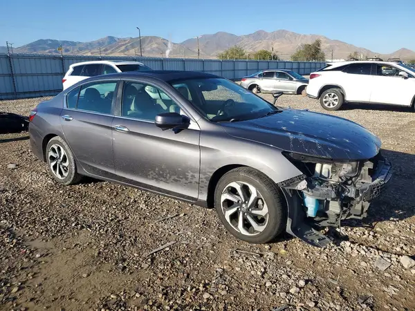 1HGCR2F82HA047419 — 2017 Honda Accord, фото 4 с аукциона Copart, Передняя часть