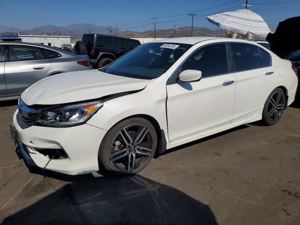 2017 Honda Accord VIN 1HGCR2F11HA030338 фото 1