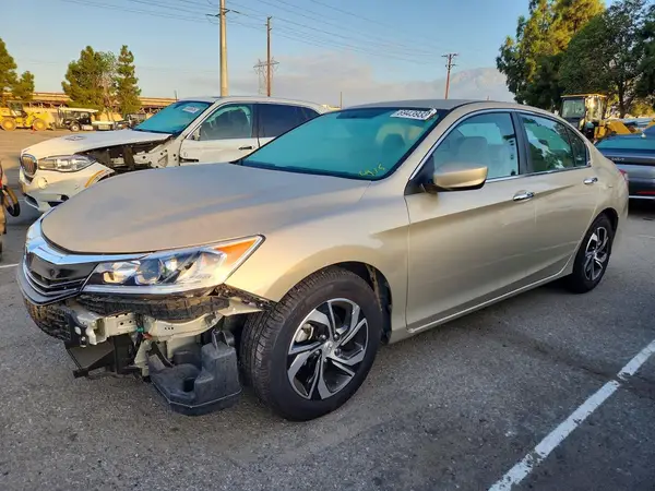 1HGCR2F33HA086590 — 2017 Honda Accord, Передняя часть (Front End), фото до ремонта