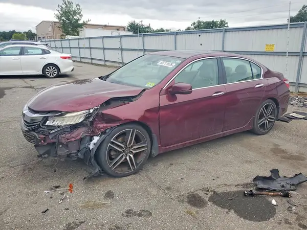 1HGCR3F9XHA031676 — 2017 Honda Accord, Передняя часть (Front End), фото до ремонта