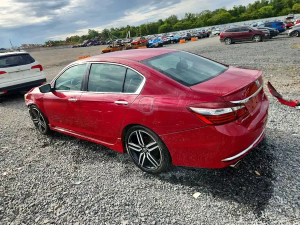 1HGCR2F18HA135930 — 2017 Honda Accord, фото 2 с аукциона Copart, Передняя часть