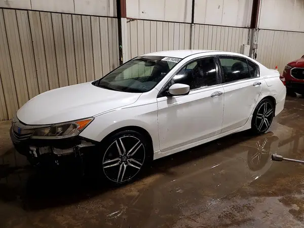 1HGCR2F54HA162853 — 2017 Honda Accord, Передняя часть (Front End), фото до ремонта