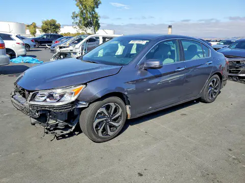 1HGCR2F87HA206273 — 2017 Honda Accord, Передняя часть (Front End), фото до ремонта