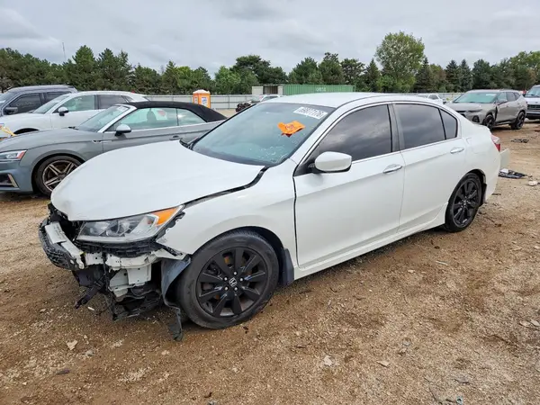 1HGCR2F54HA301735 — 2017 Honda Accord, Передняя часть (Front End), фото до ремонта
