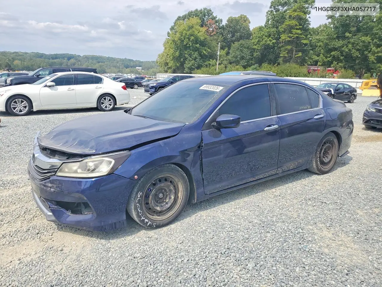 2017 Honda Accord Lx VIN 1HGCR2F3XHA057717 фото 1