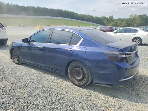 2017 Honda Accord Lx VIN 1HGCR2F3XHA057717 фото 2