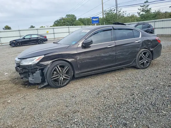 1HGCR3F93HA019353 Honda Accord 2017 — повреждение Передняя часть, фото до ремонта