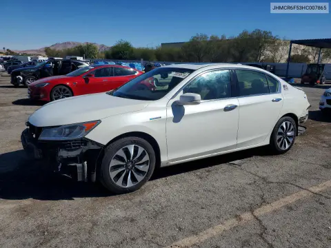 JHMCR6F53HC007865 — 2017 Honda Accord, Задняя часть, фото до ремонта