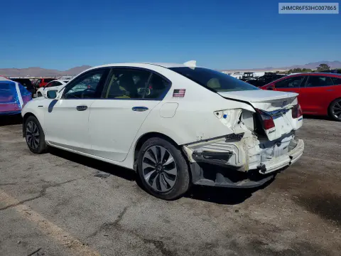 2017 Honda Accord Hybrid Exl VIN JHMCR6F53HC007865 фото 2