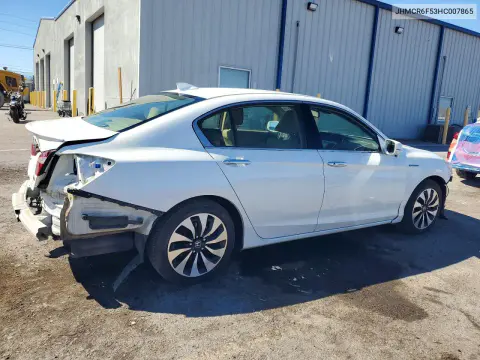 2017 Honda Accord Hybrid Exl VIN JHMCR6F53HC007865 фото 3