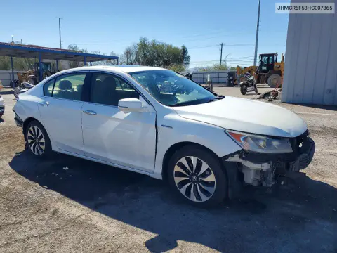 2017 Honda Accord Hybrid Exl VIN JHMCR6F53HC007865 фото 4