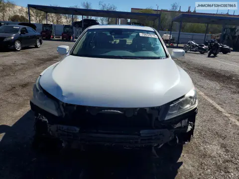 2017 Honda Accord Hybrid Exl VIN JHMCR6F53HC007865 фото 5
