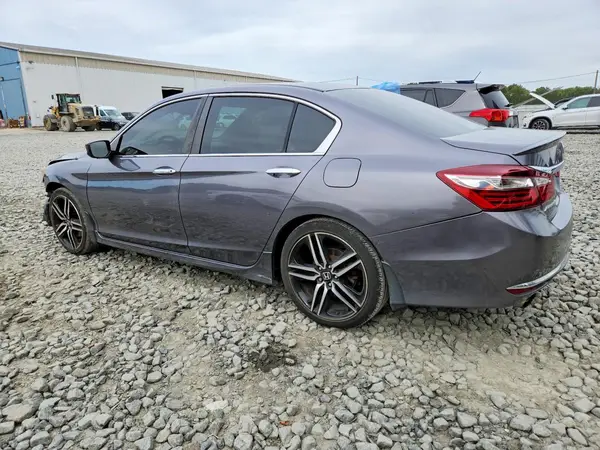 1HGCR2F56HA281245 — 2017 Honda Accord, фото 2 с аукциона Copart, Передняя часть