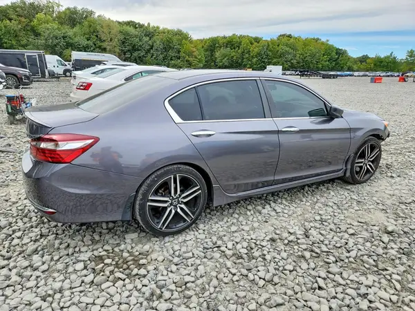 1HGCR2F56HA281245 — 2017 Honda Accord, фото 3 с аукциона Copart, Передняя часть