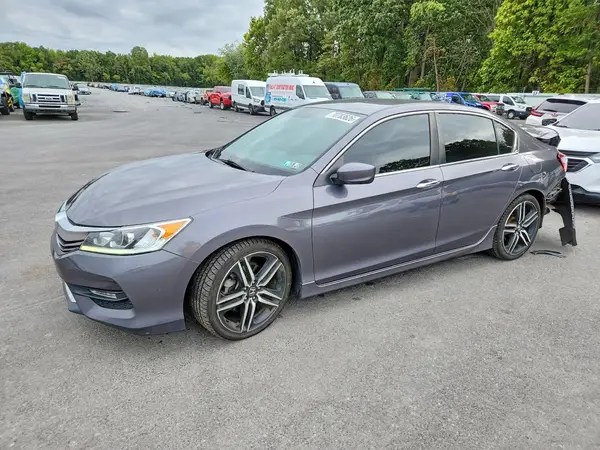 1HGCR2F14HA015977 — 2017 Honda Accord, Задняя часть (Rear End), фото до ремонта
