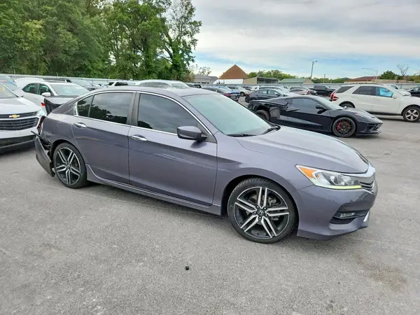 1HGCR2F14HA015977 — 2017 Honda Accord, фото 4 с аукциона Copart, Задняя часть