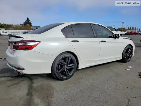 2017 Honda Accord Sport VIN 1HGCR2F54HA192838 фото 3
