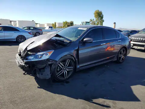 1HGCR2F10HA182191 — 2017 Honda Accord, Передняя часть (Front End), фото до ремонта