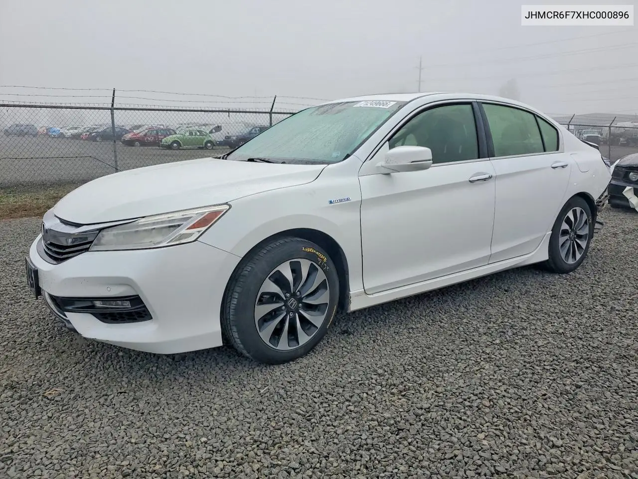 2017 Honda Accord Touring Hybrid VIN JHMCR6F7XHC000896 фото 1