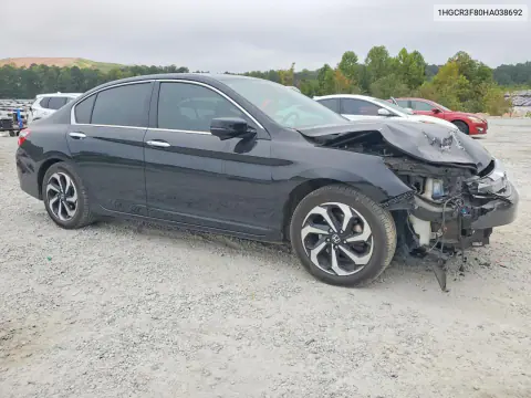 2017 Honda Accord Exl VIN 1HGCR3F80HA038692 фото 4