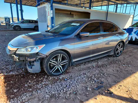 1HGCR2F59HA112482 — 2017 Honda Accord, Передняя часть (Front End), фото до ремонта