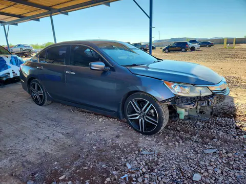 1HGCR2F59HA112482 — 2017 Honda Accord, фото 4 с аукциона Copart 13.10.2026, Передняя часть