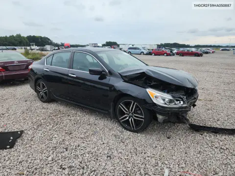 2017 Honda Accord Sport VIN 1HGCR2F59HA050887 фото 4