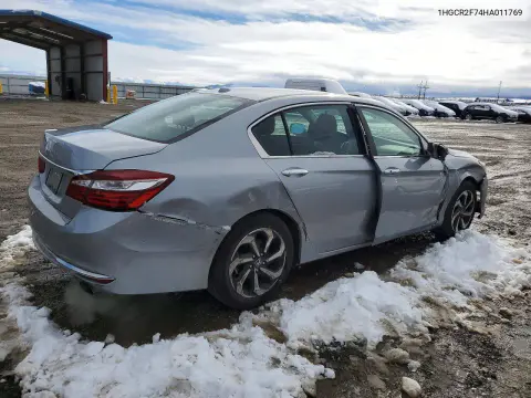 2017 Honda Accord Ex VIN 1HGCR2F74HA011769 фото 3