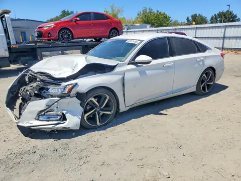 1HGCV1F34JA159428 — 2018 Honda Accord, Передняя часть (Front End), фото до ремонта