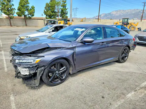 1HGCV1F3XJA135246 — 2018 Honda Accord, Передняя часть (Front End), фото до ремонта