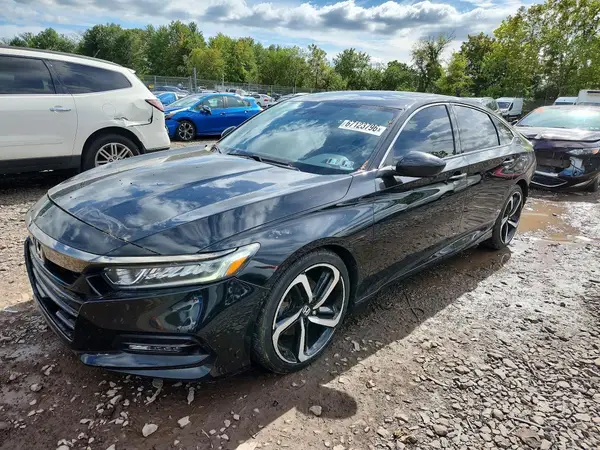 1HGCV2F32JA011459 — 2018 Honda Accord, Задняя часть (Rear End), фото до ремонта