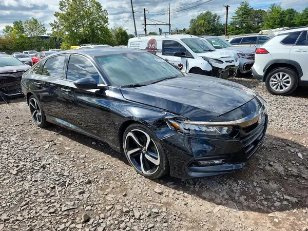 1HGCV2F32JA011459 — 2018 Honda Accord, фото 4 с аукциона Copart, Задняя часть
