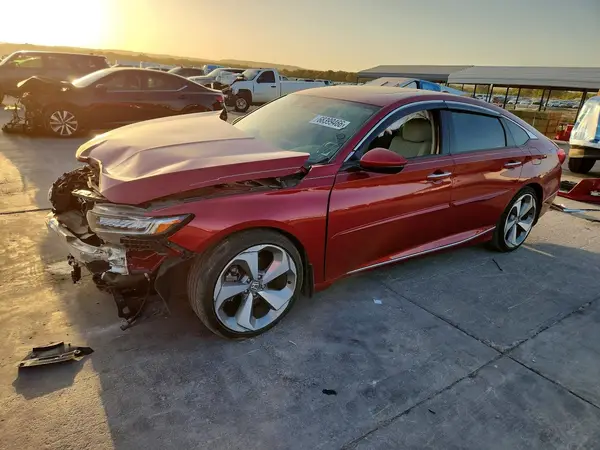 1HGCV1F98JA139574 — 2018 Honda Accord, Передняя часть (Front End), фото до ремонта