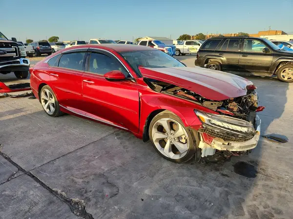 1HGCV1F98JA139574 — 2018 Honda Accord, фото 4 с аукциона Copart, Передняя часть