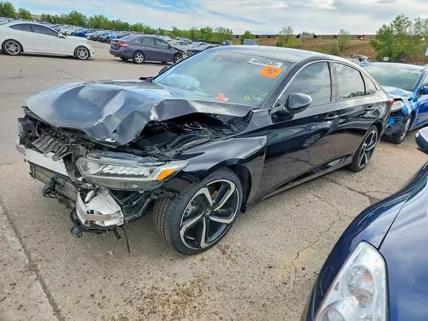 1HGCV1F37JA200358 — 2018 Honda Accord, Передняя часть (Front End), фото до ремонта