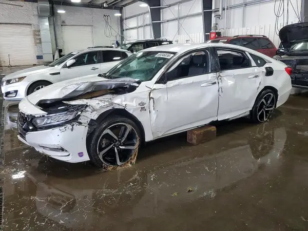 1HGCV1F33JA099691 — 2018 Honda Accord, Передняя часть (Front End), фото до ремонта