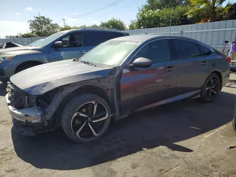 1HGCV1F32JA228228 — 2018 Honda Accord, Передняя часть (Front End), фото до ремонта