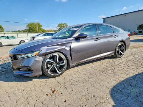 1HGCV1F32JA112561 — 2018 Honda Accord, Передняя часть, фото до ремонта