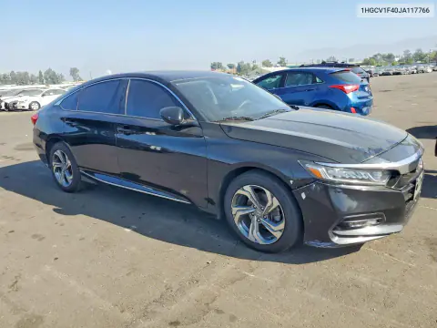2018 Honda Accord Ex VIN 1HGCV1F40JA117766 фото 4