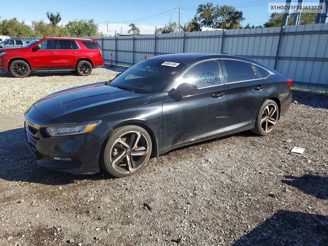 2018 Honda Accord Sport VIN 1HGCV1F30JA133246 фото 1